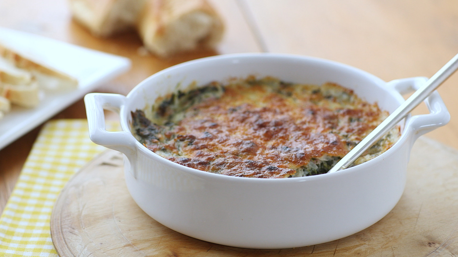 Video Hot Spinach Dip Martha Stewart